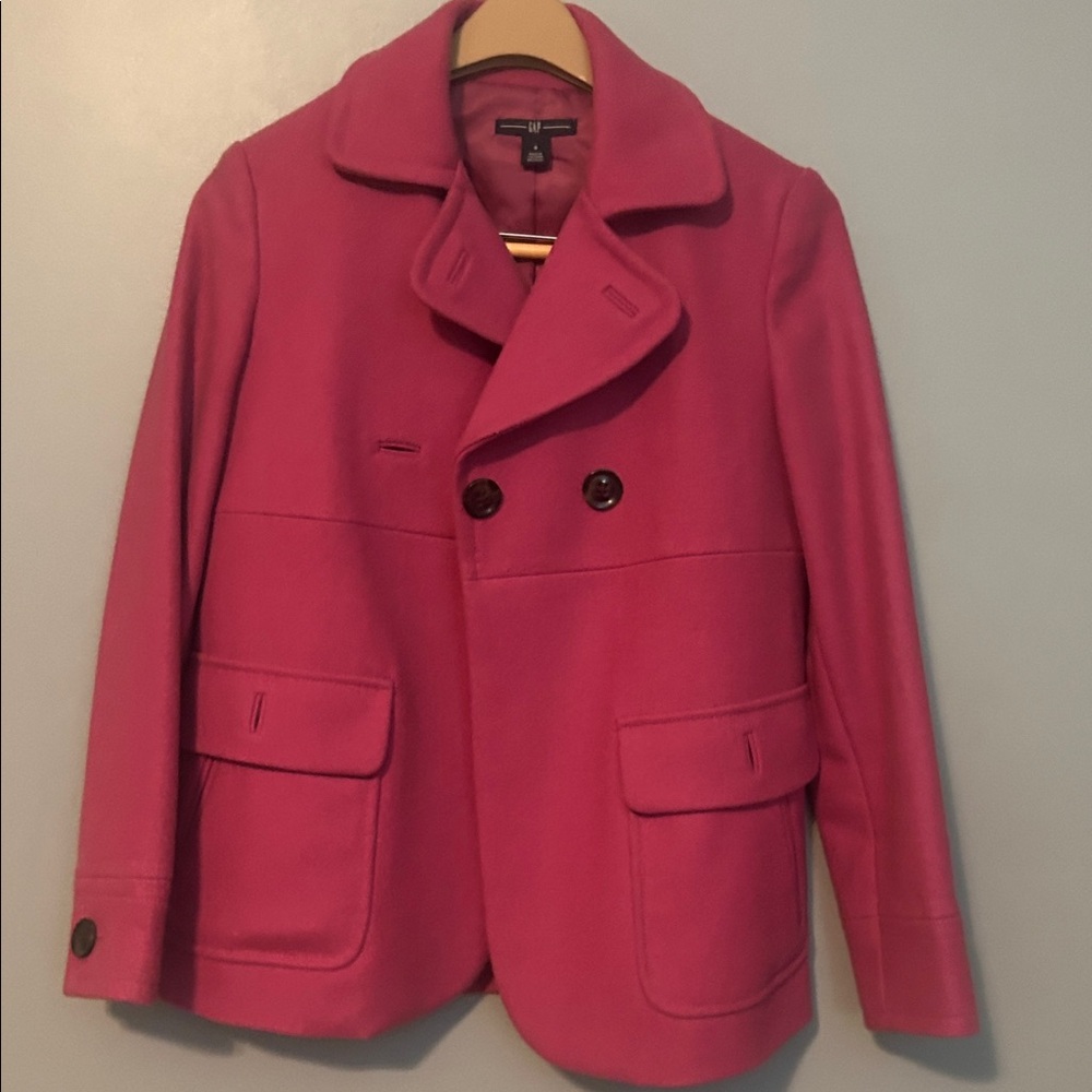 GAP Pink Pea Coat